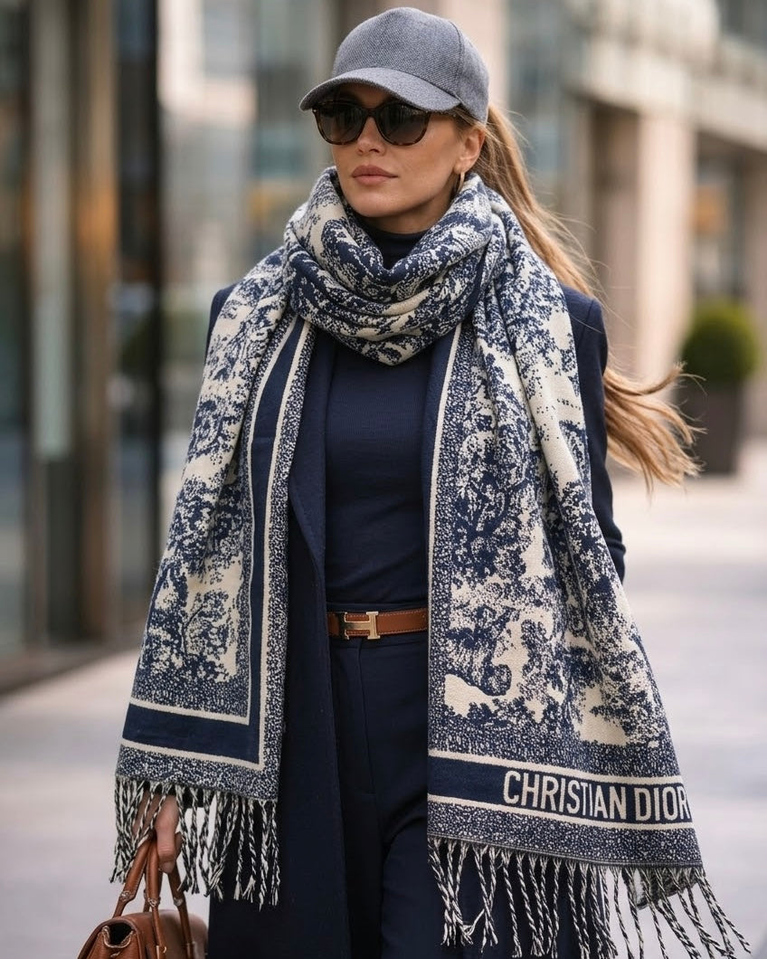 CHRISTIAN DIOR Toile de Jouy Sauvage Scarf