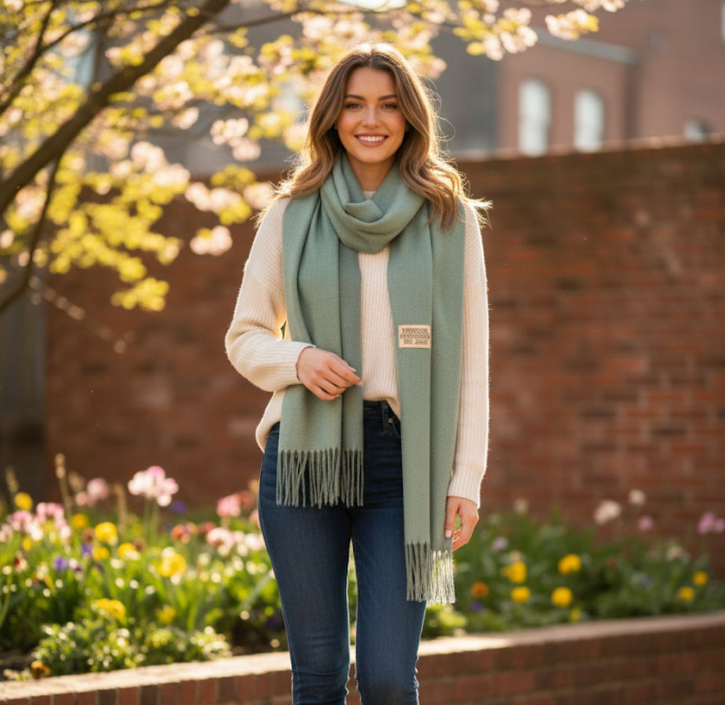 Meadow Green Scarf