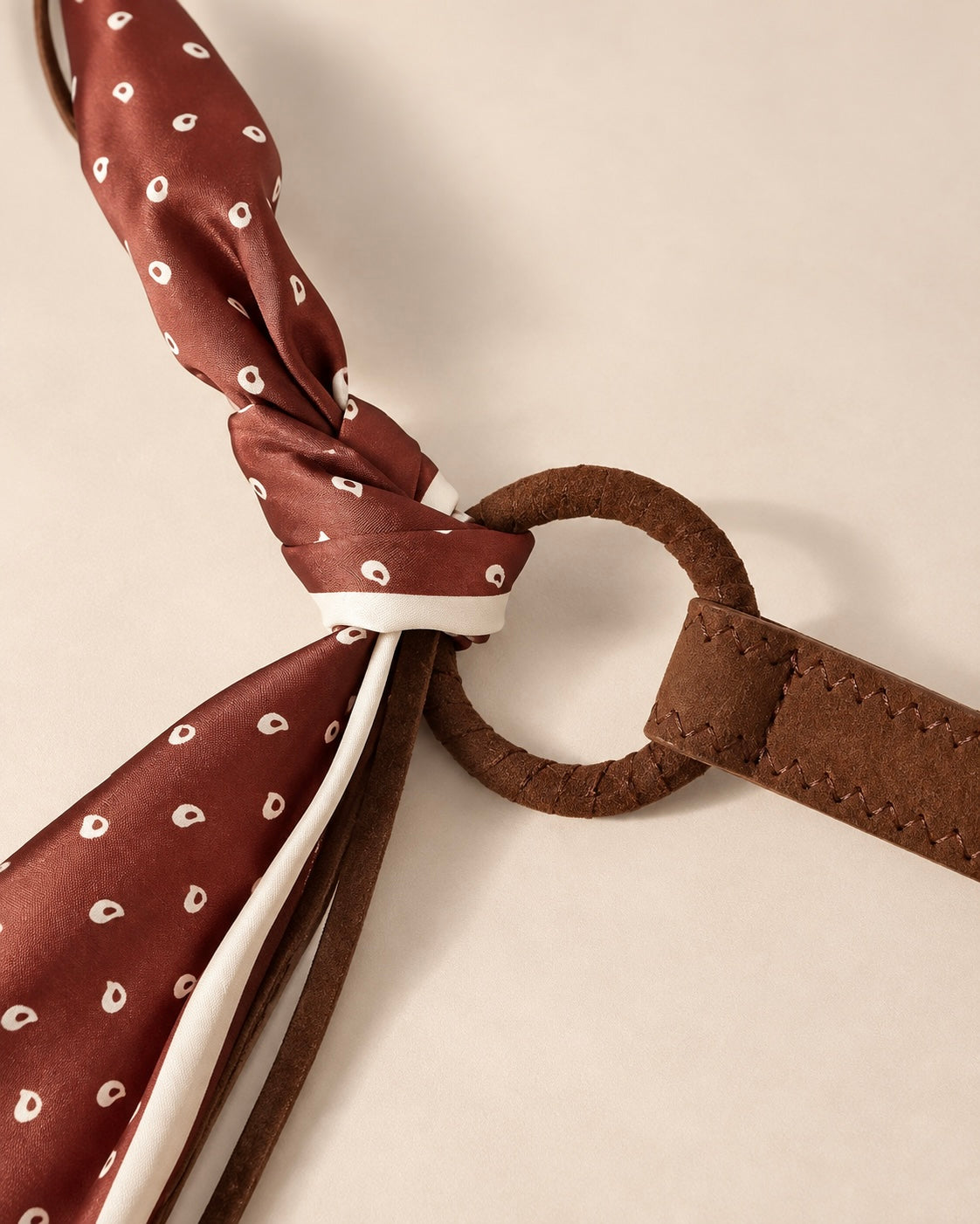 Alma Suede Scarf Belt