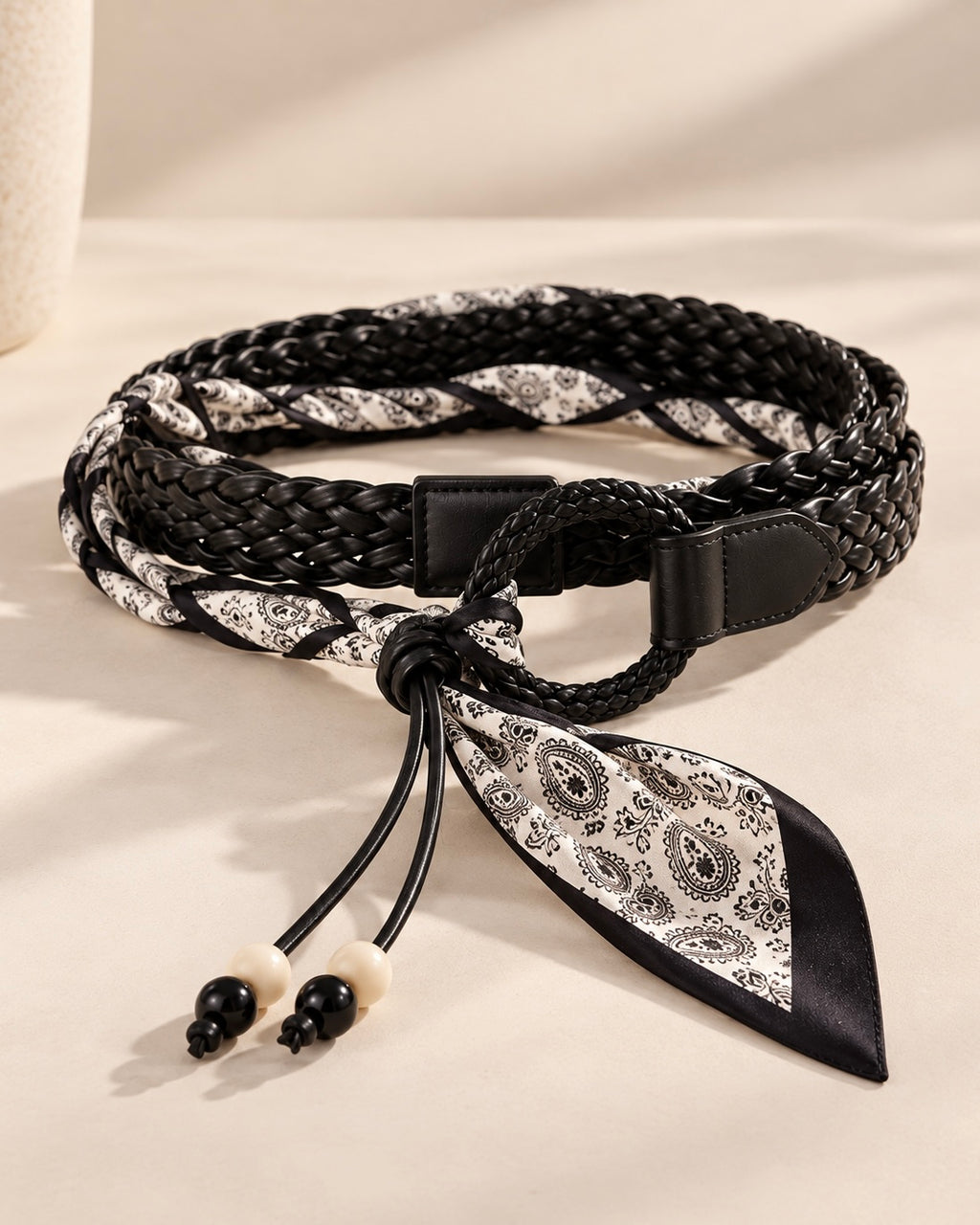 Sienna Braided Scarf Belt