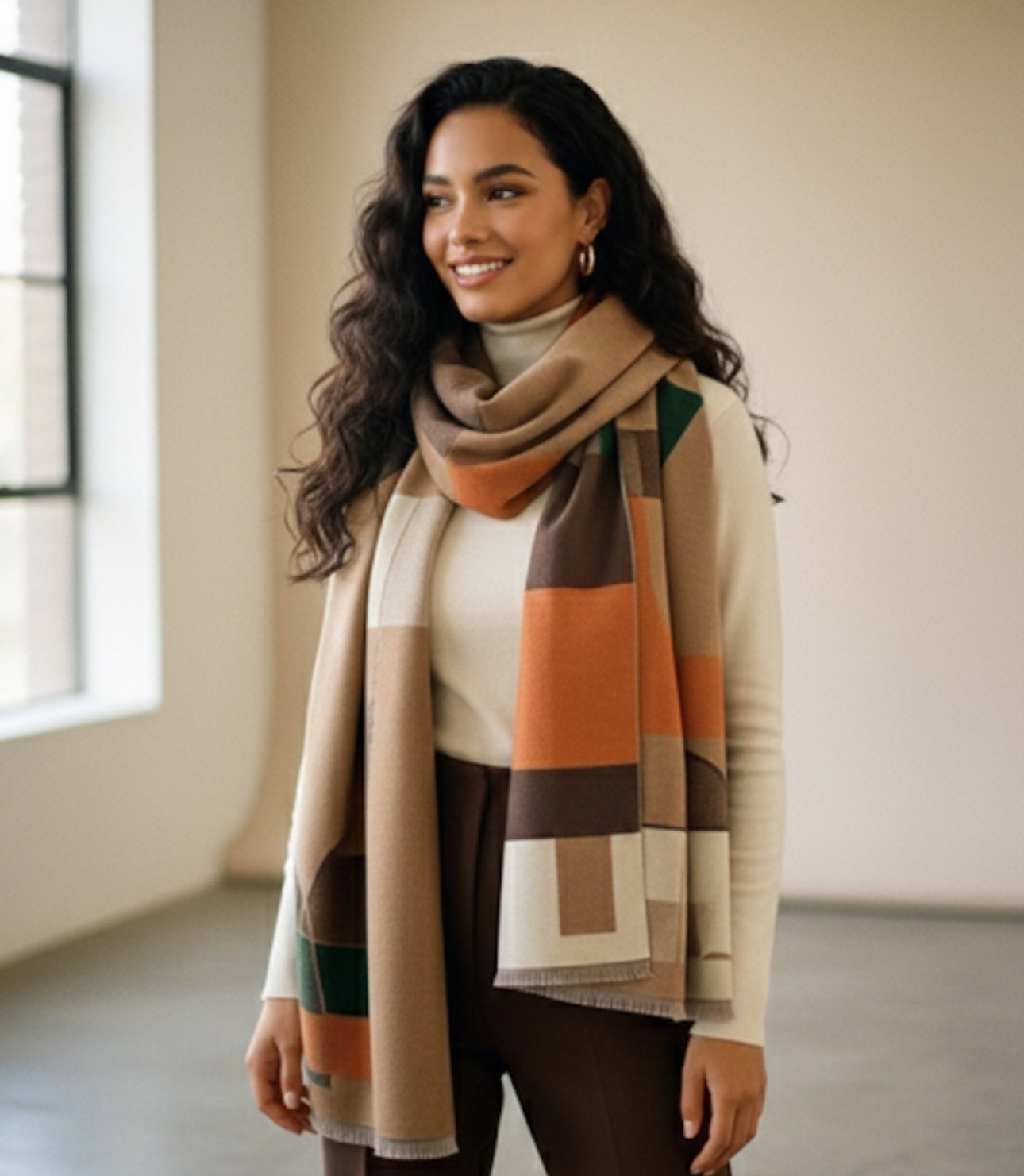 Autumn Hues Cat Scarf