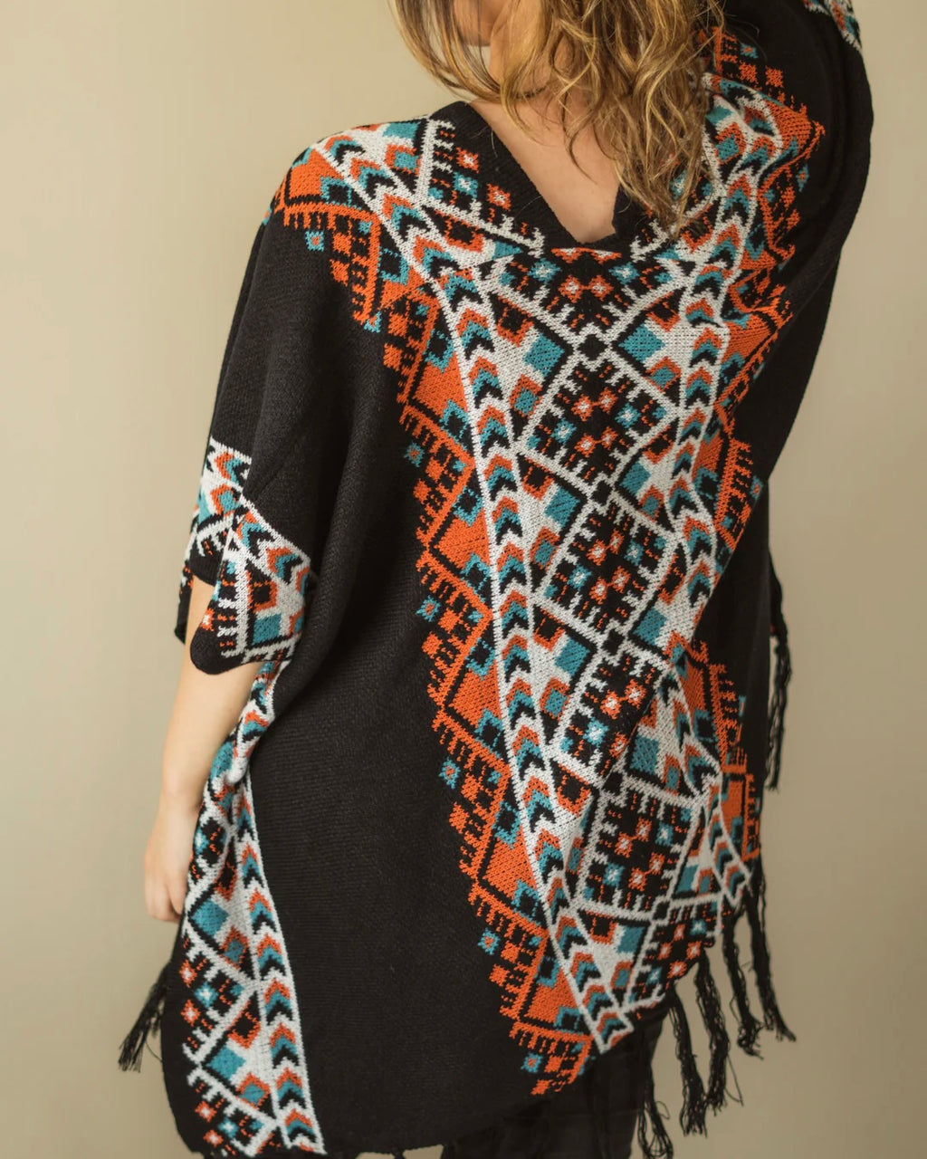 Black Boho Chic Gypsy Wrap