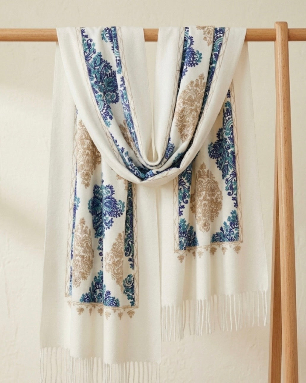 Blue Bohemian Royal Azure Scarf