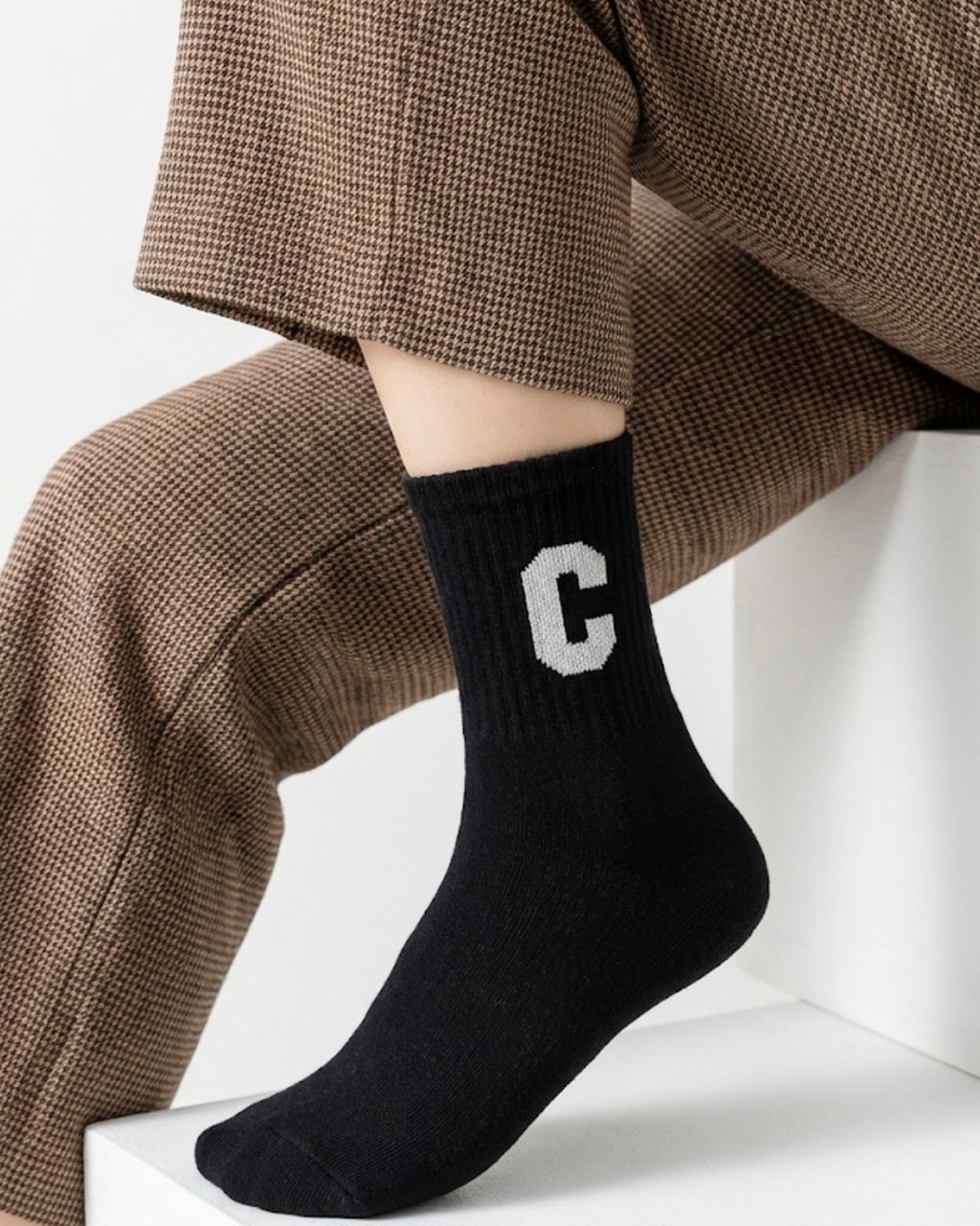 The New UniSex Letter C Korean Warm Socks Set