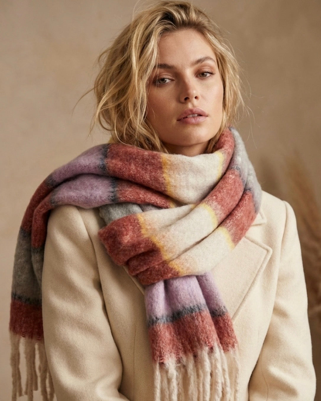 Spiced Lavender Scarf