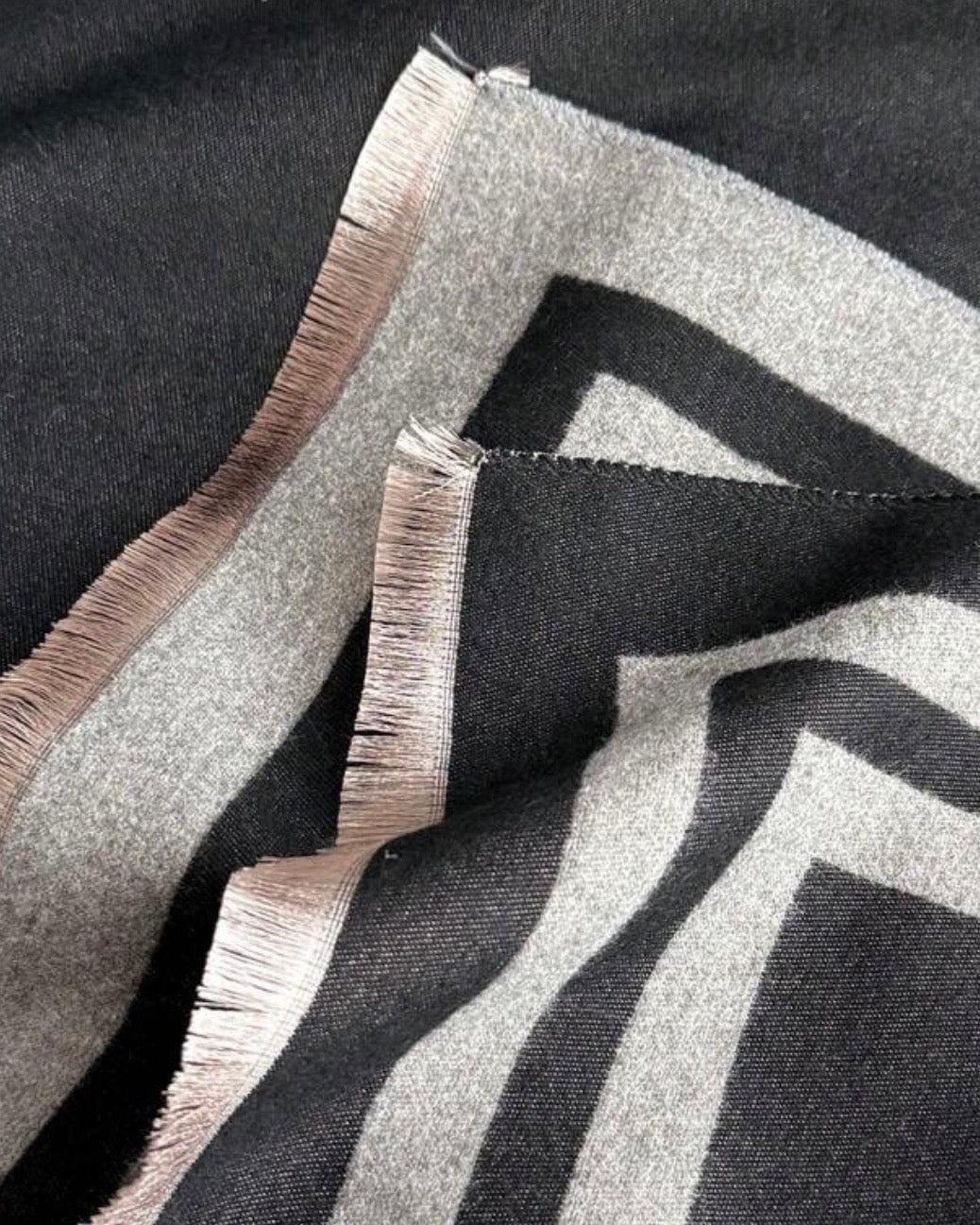 The Executive Black Scarf