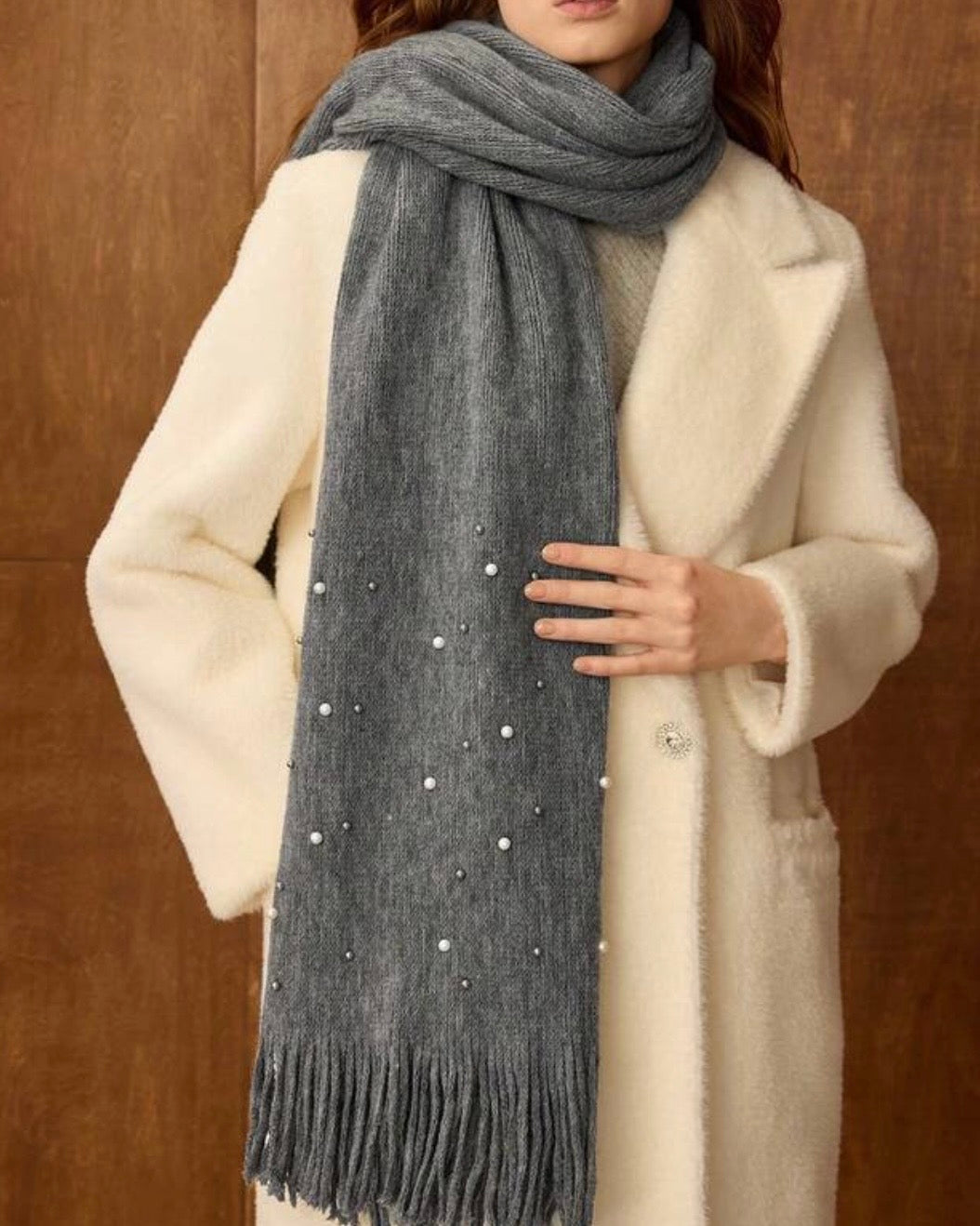 Lunar Pearl Scarf
