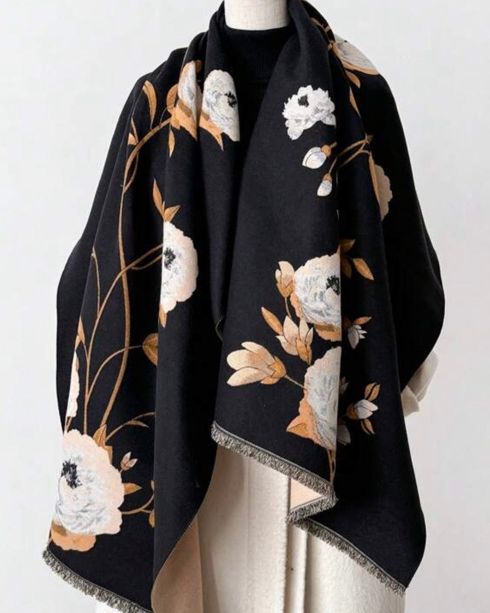 The Vintage Noir Scarf