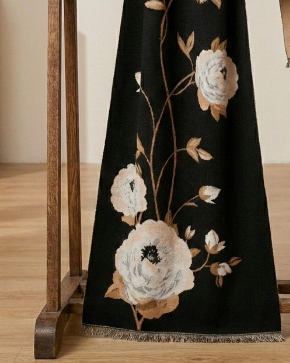 The Vintage Noir Scarf