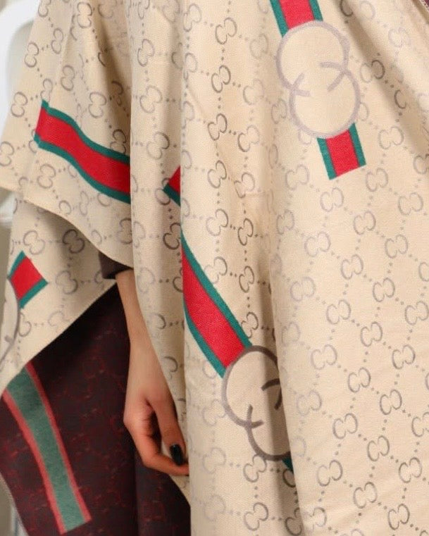 The Heritage Beige CC Scarf