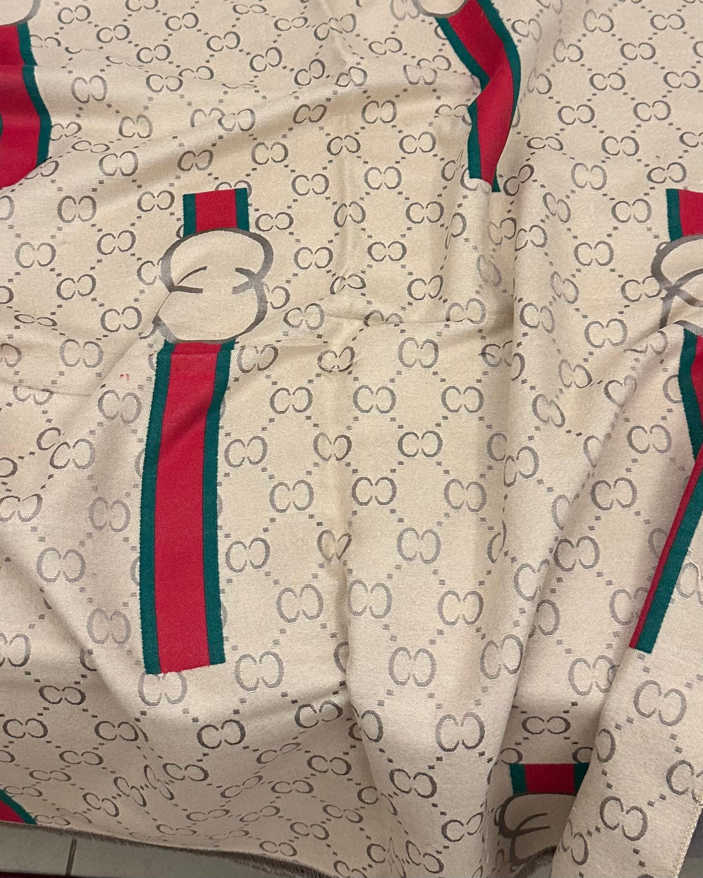 The Heritage Beige CC Scarf