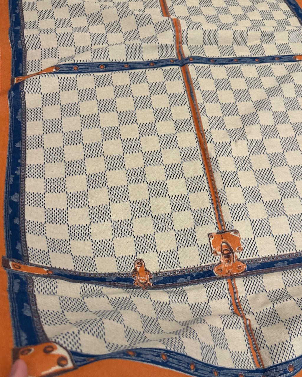 Louis Vuitton Damier Ebene Scarf