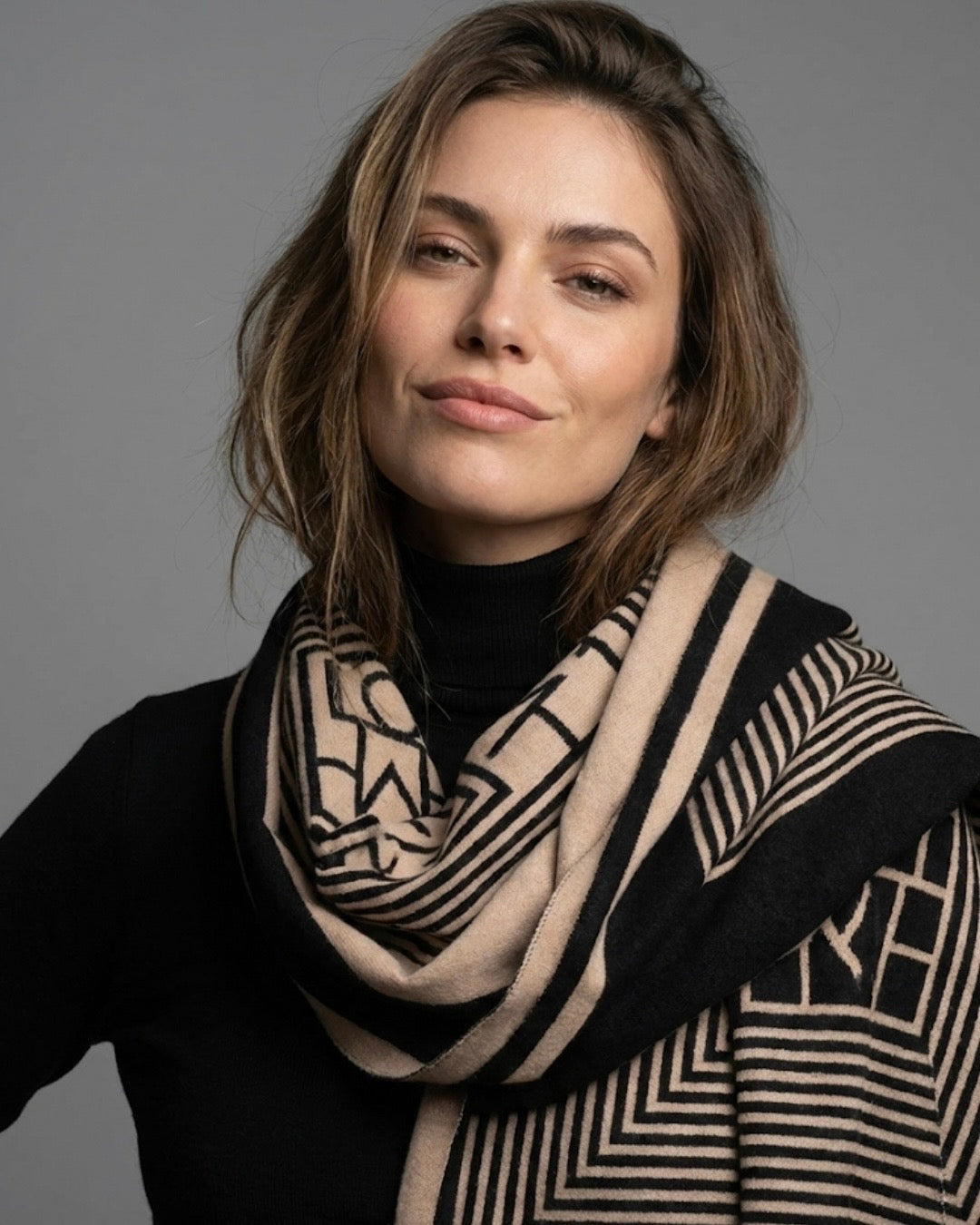 Totême Signature Monogram Scarf