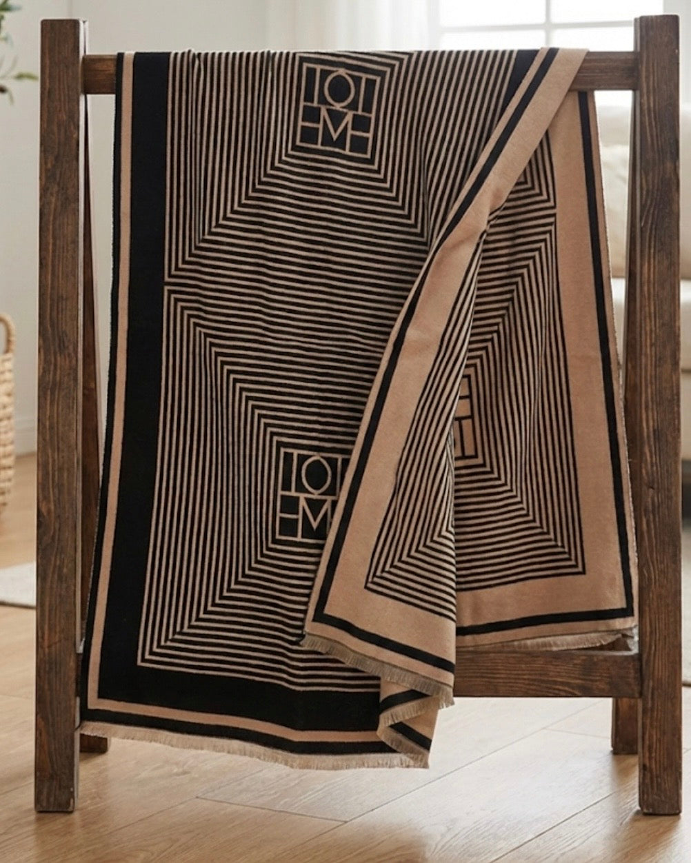 Totême Signature Monogram Scarf