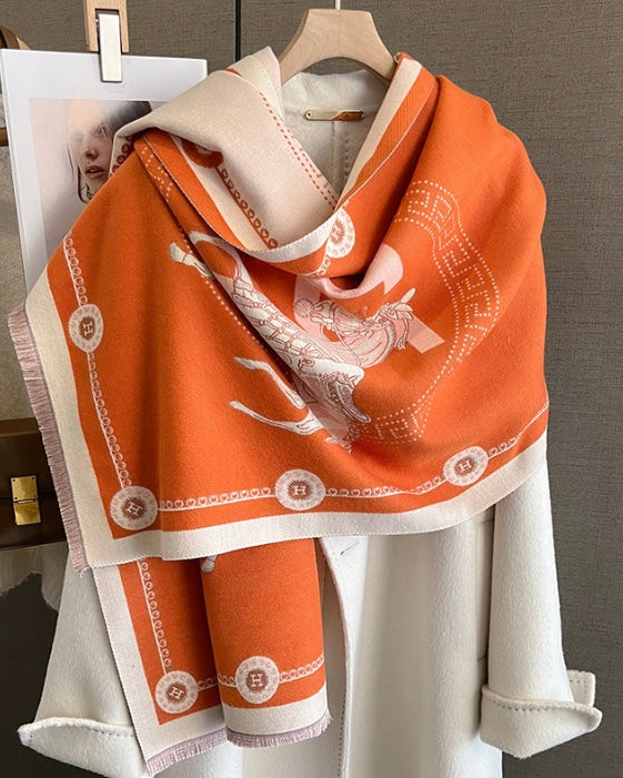 Cavalier d'Orange Hermes Scarf