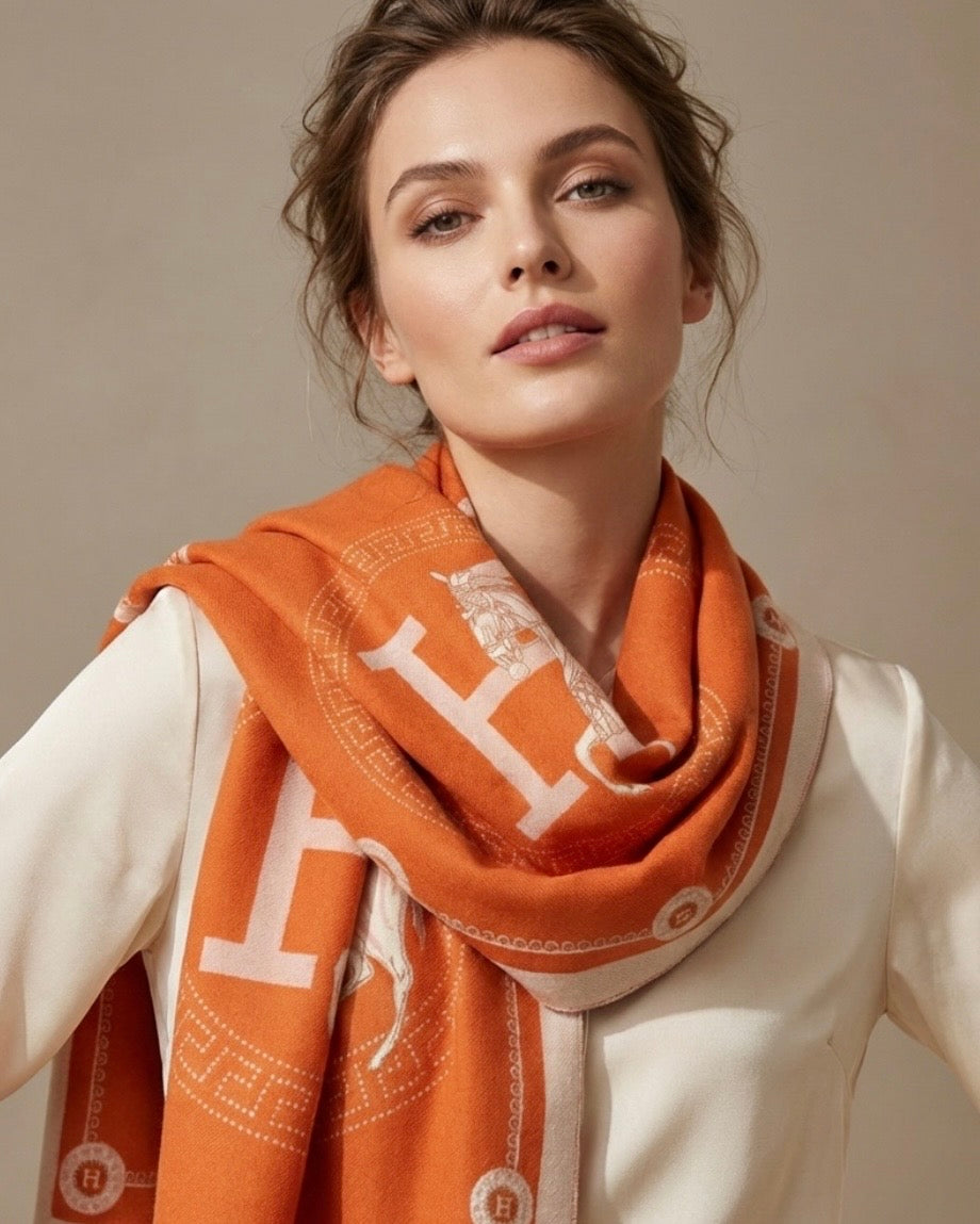 Cavalier d'Orange Hermes Scarf