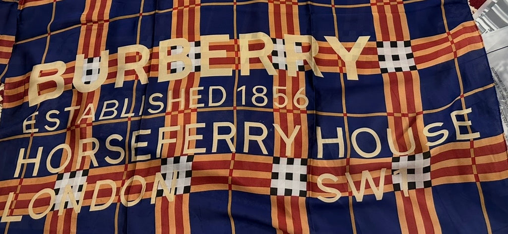 The 1856 Burberry Silky Wrap