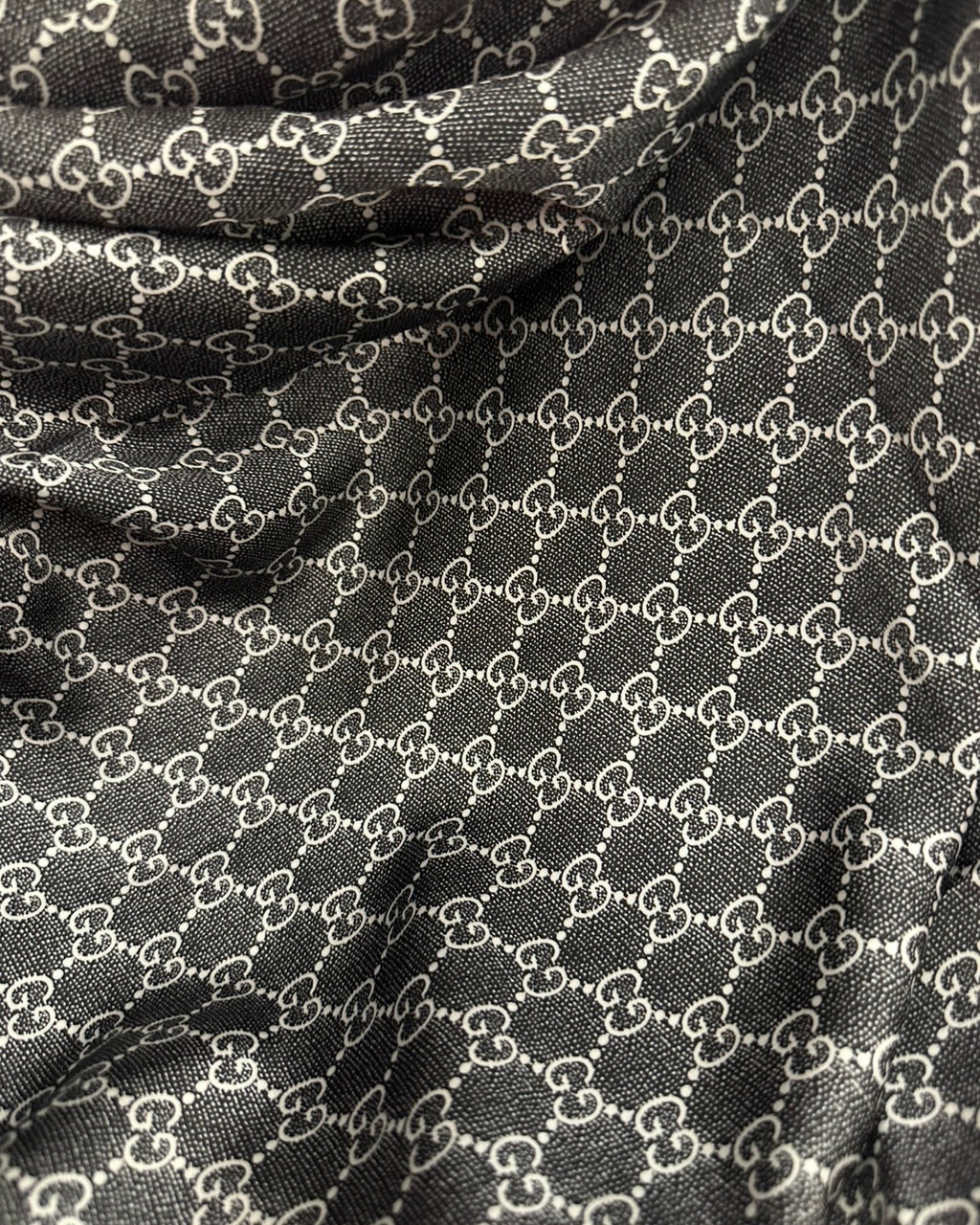Platinum Slate GUCCI Silky Scarf