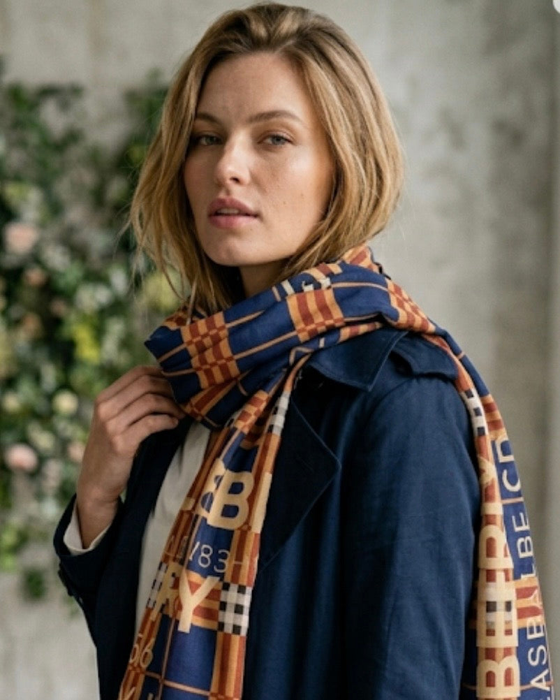 The 1856 Burberry Silky Wrap