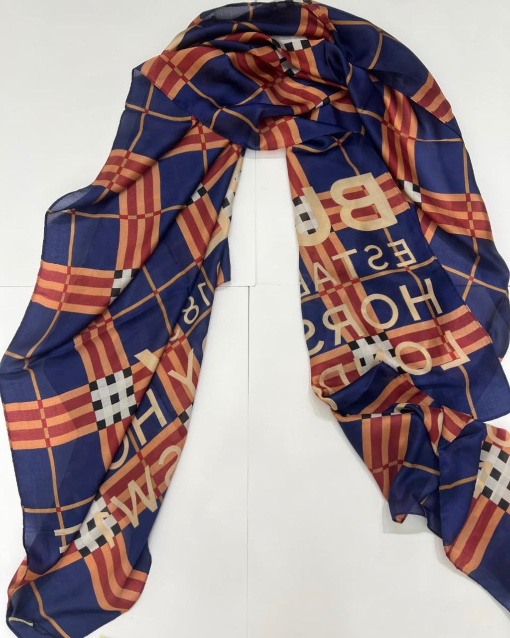 The 1856 Burberry Silky Wrap