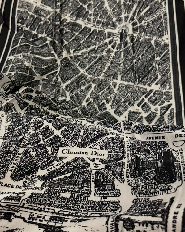 L'Étoile Cartographer Christian Dior Silky Scarf