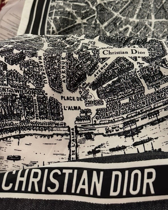 L'Étoile Cartographer Christian Dior Silky Scarf