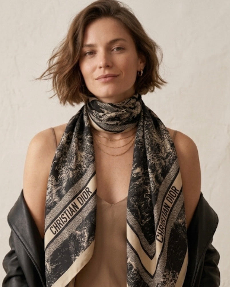L’Ombre Christian Dior Silky Scarf