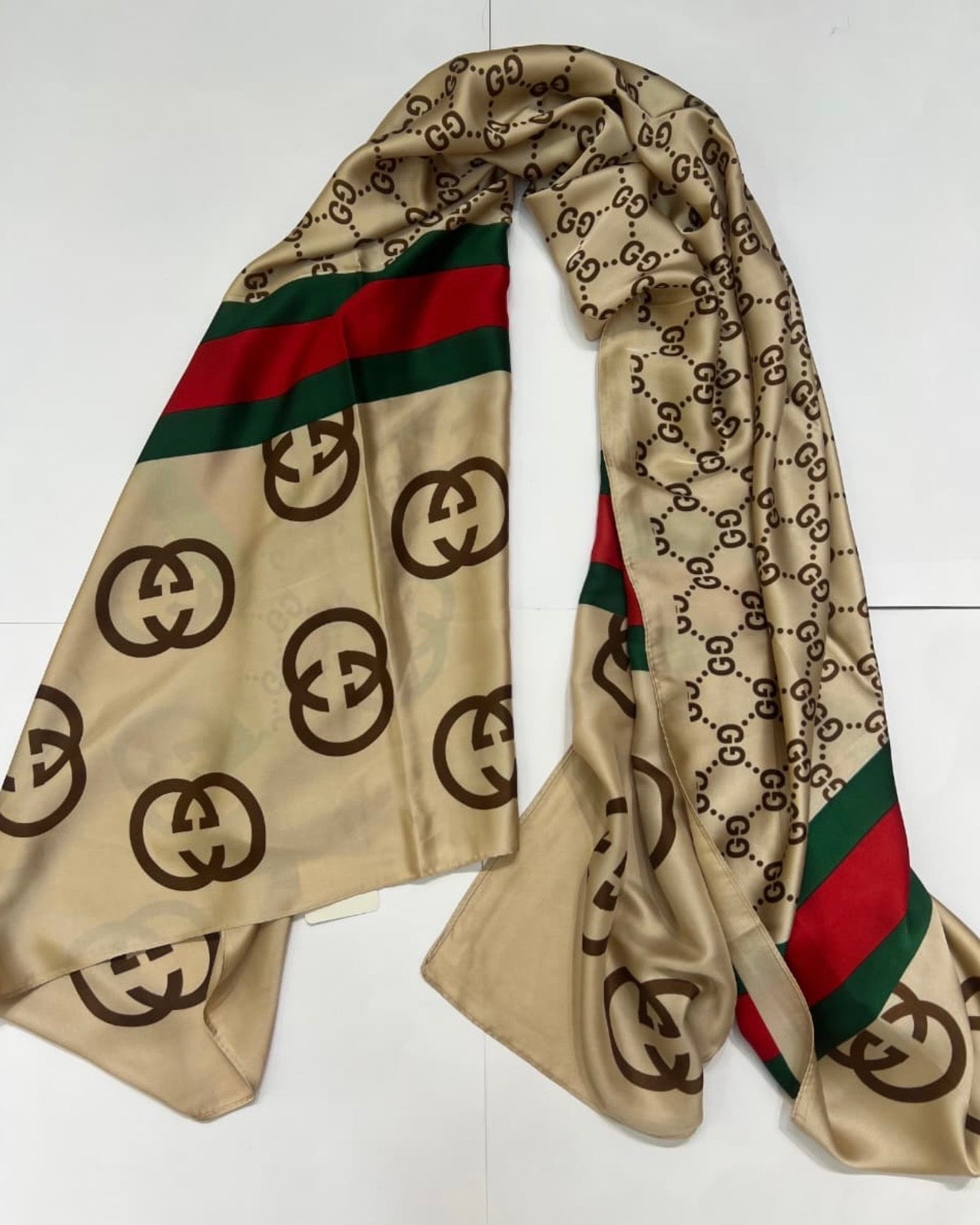 The Vanguard Gucci Silky Scarf
