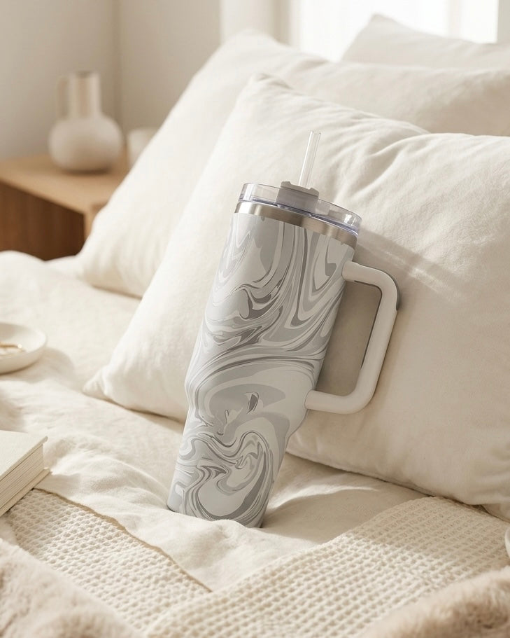 The Stay Chill Tumbler with Handle