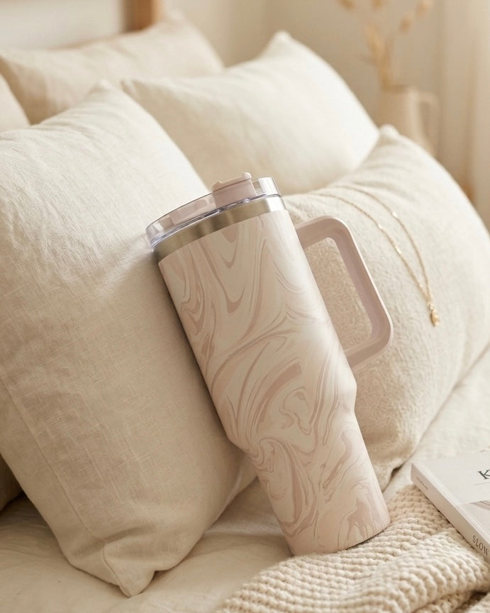 The Stay Chill Tumbler with Handle