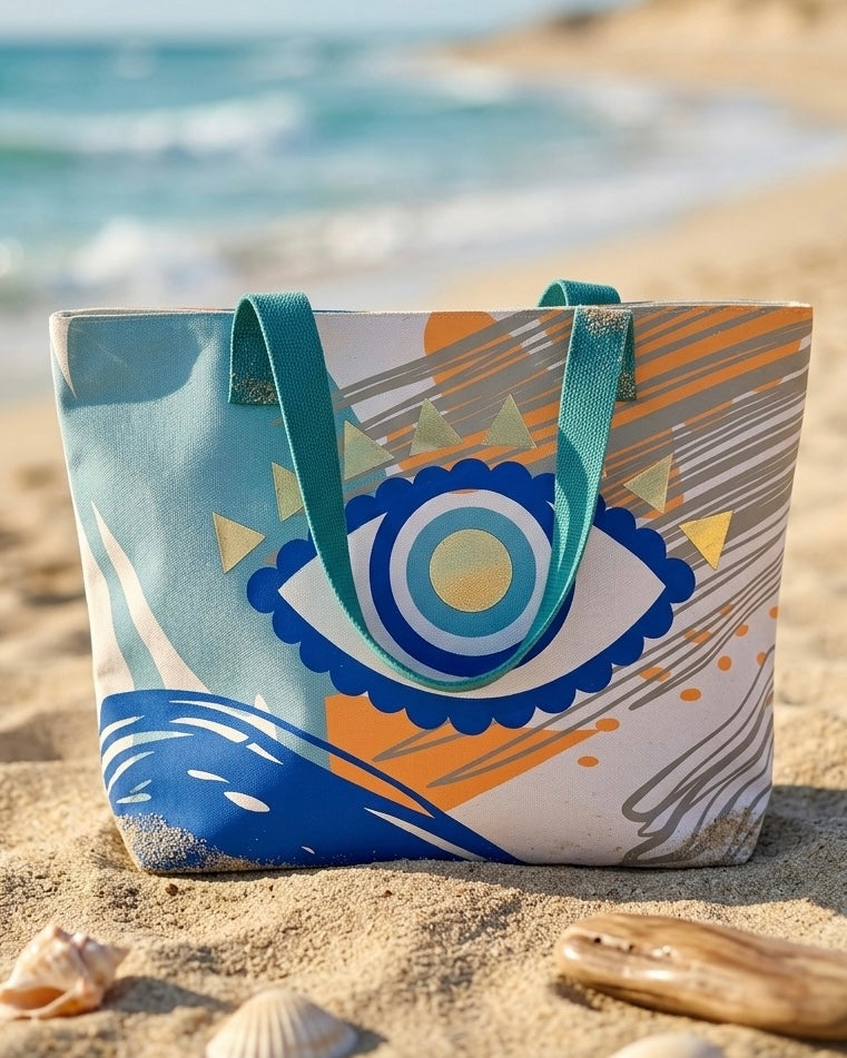 Golden Rays Eye Tote