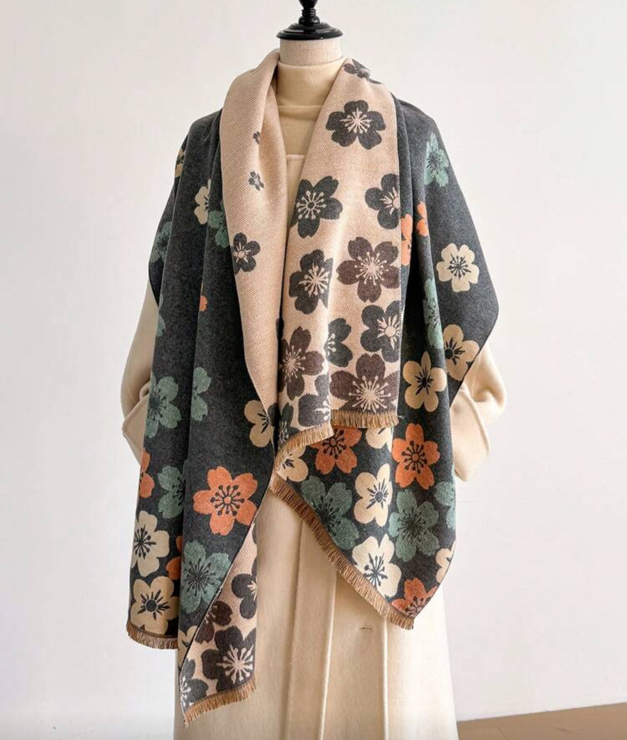 Blossom Cascade Scarf