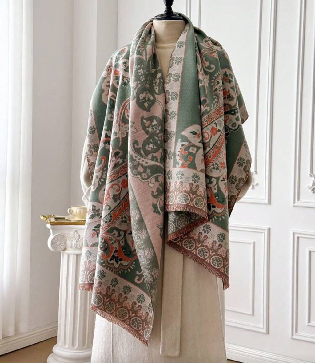 Floral Paisley Scarf