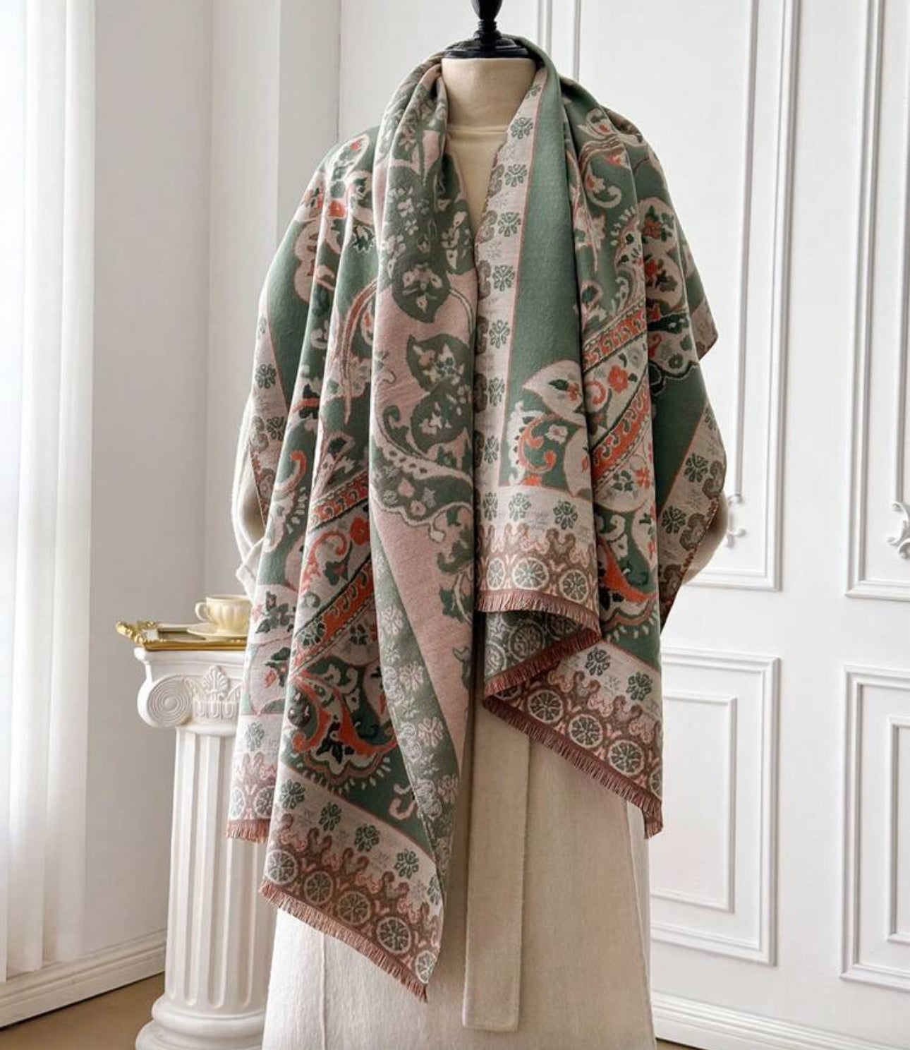 Floral Paisley Scarf