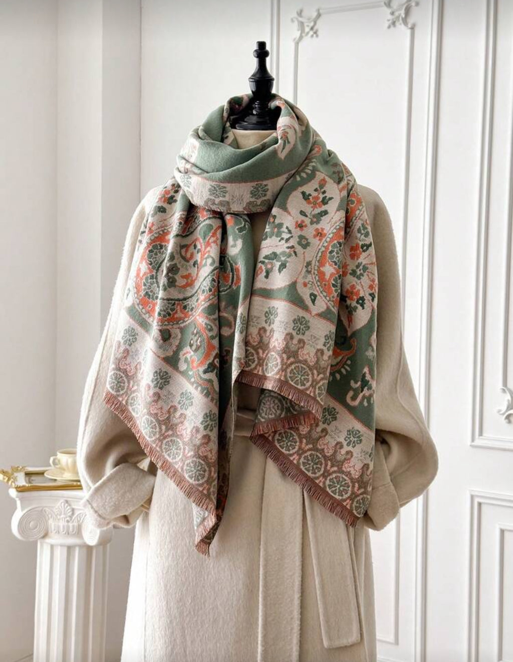 Floral Paisley Scarf
