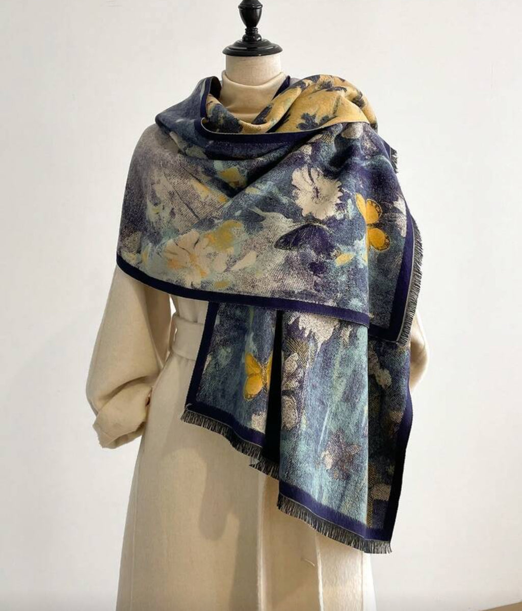 Butterfly Garden Scarf
