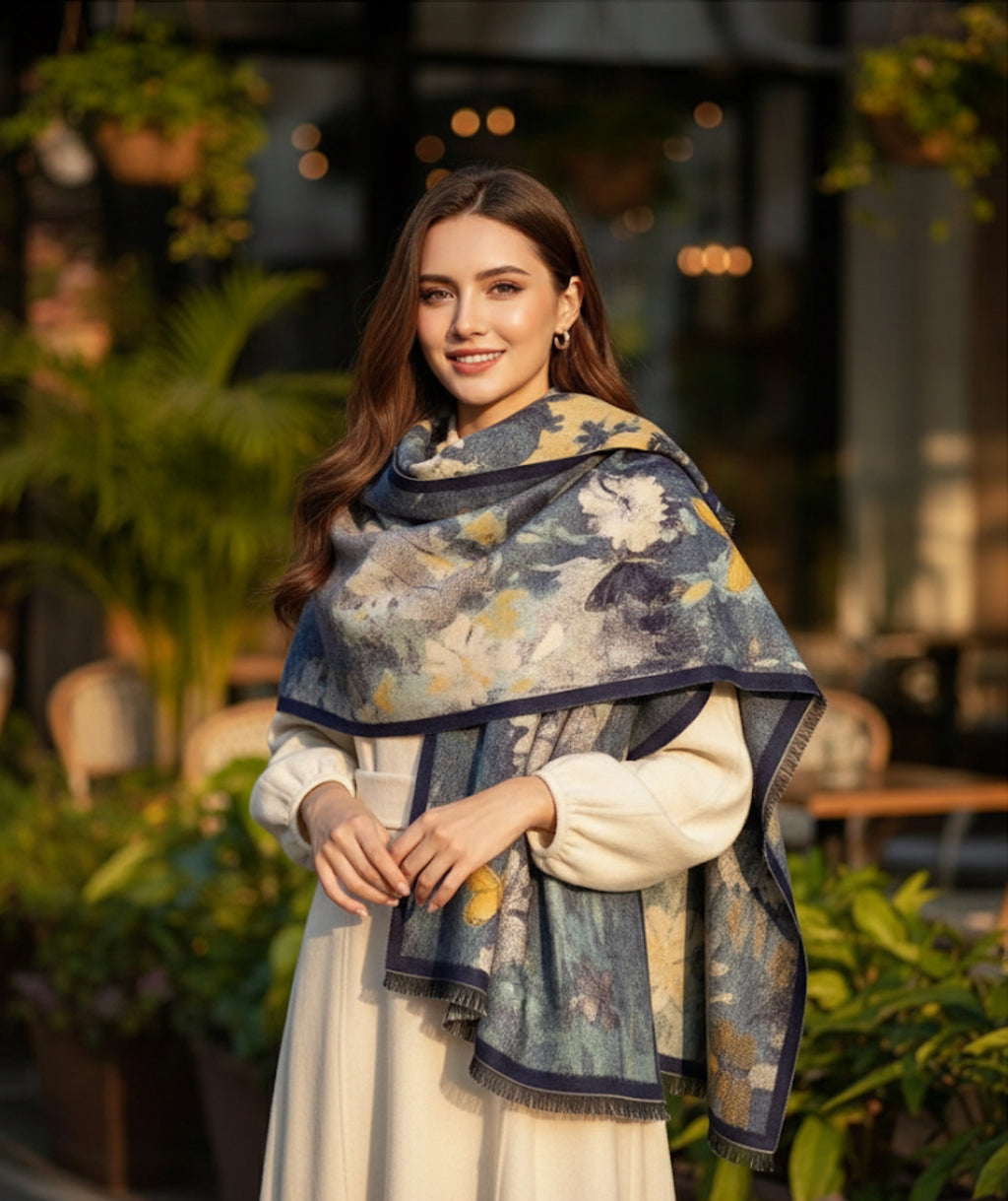 Butterfly Garden Scarf