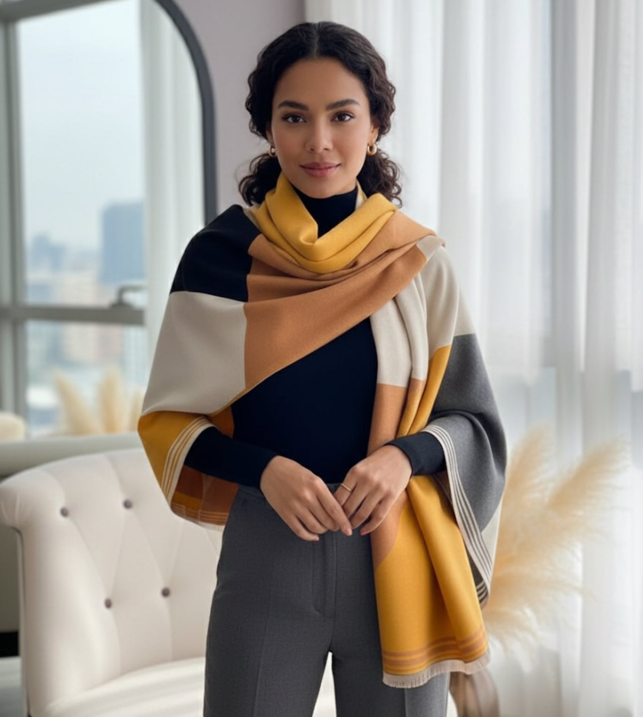 The Sienna Sunset Scarf