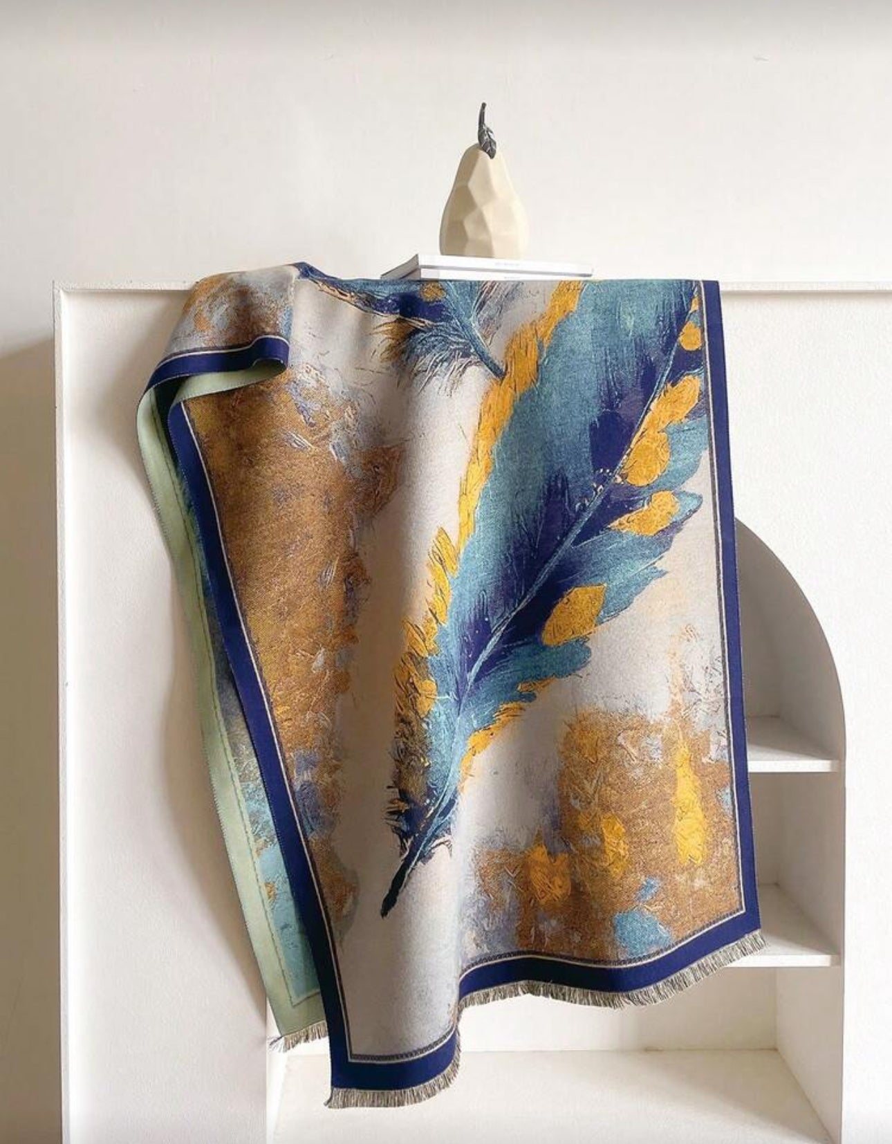 Stylish Artistic Print Scarf