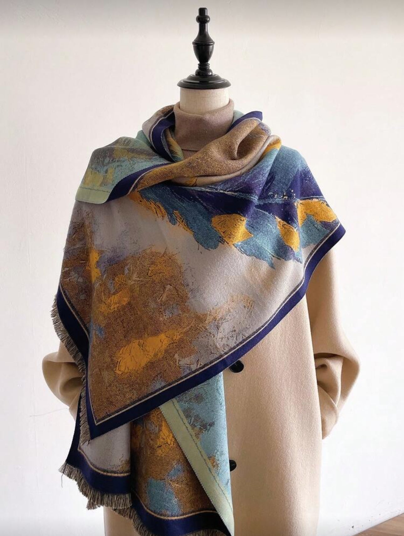 Stylish Artistic Print Scarf