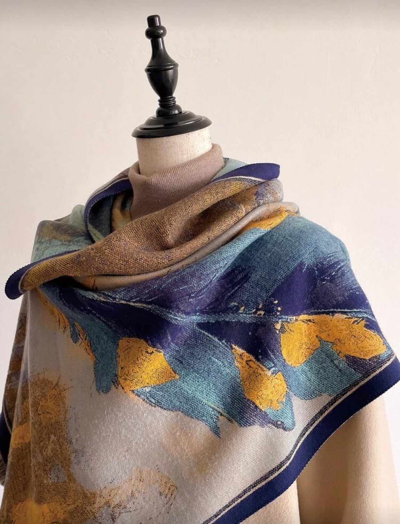 Stylish Artistic Print Scarf