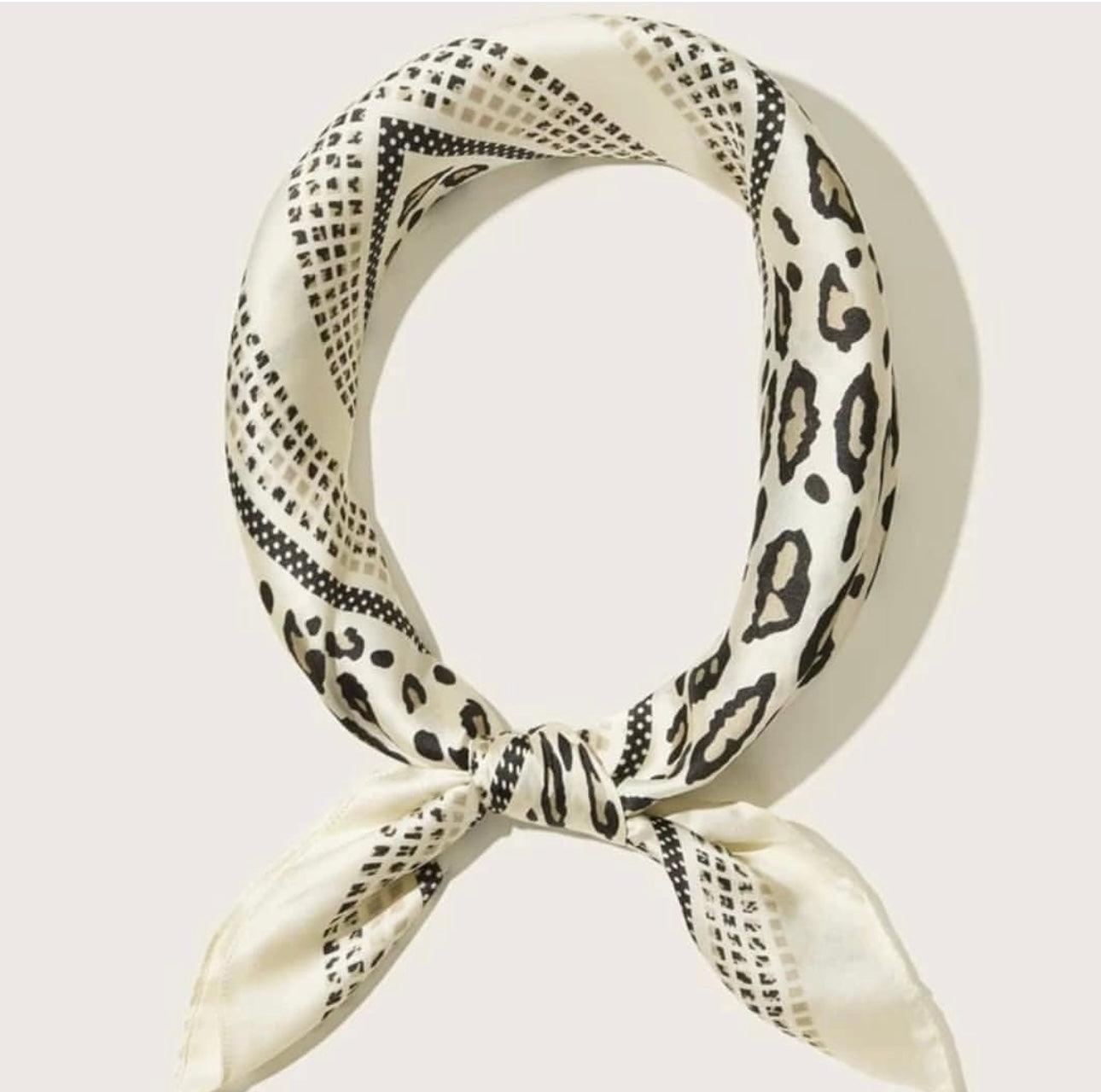 Leopard Print Bandana