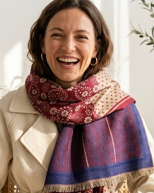 La Parisienne Jacquard Scarf