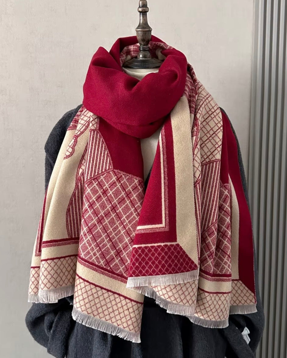 Chevalier Carmin Scarf