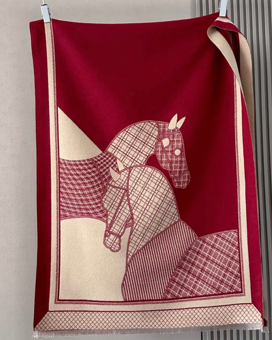 Chevalier Carmin Scarf