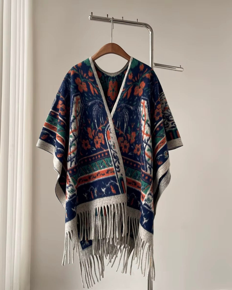 The Monaco Midnight Poncho