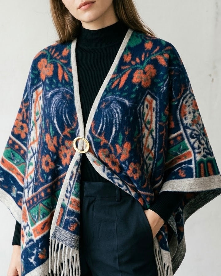 The Monaco Midnight Poncho