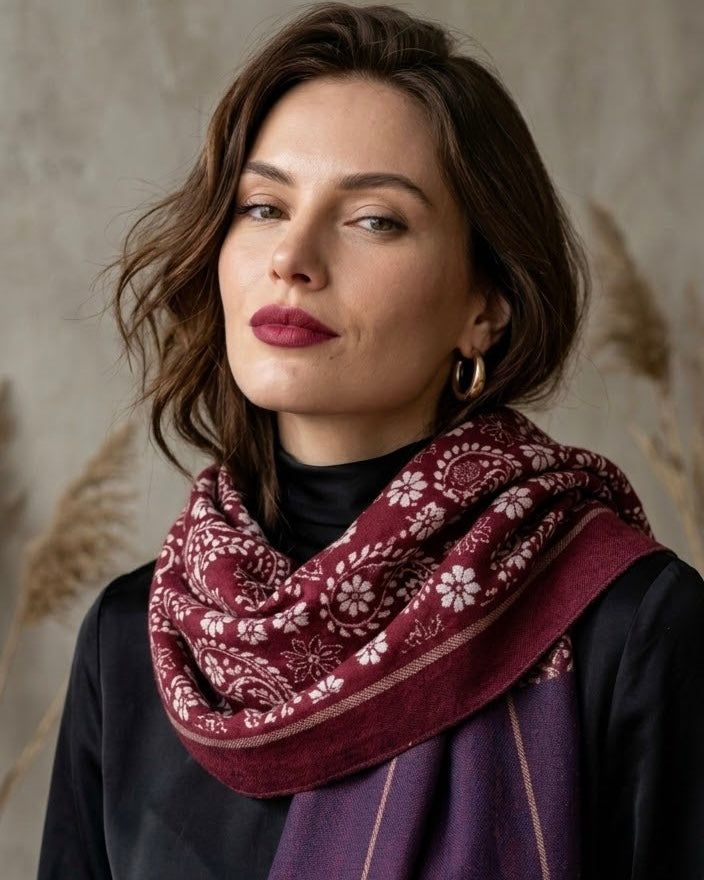 La Parisienne Jacquard Scarf