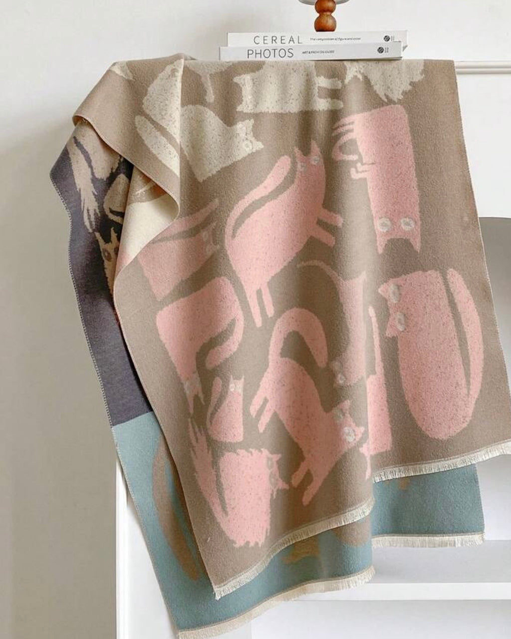 The Pastel Khaki Paws Wrap