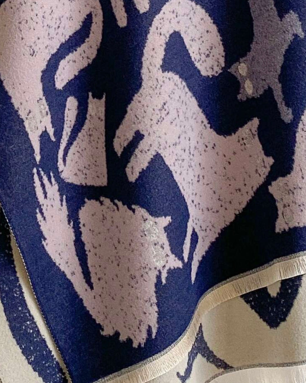 The Pastel Navy Paws Wrap